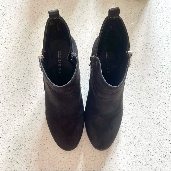 Call It Spring Black Ankle Boots - Picture 4 of 6